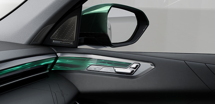 NEW BMW X5, Bowers & Wilkins көлемді дыбыс аудиожүйесінің арқасында керемет дыбыс.